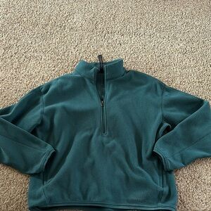Teal fleece lululemon Quarter-Zip Men's Sweater